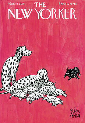 Dalmatian Family with a Pup Painting