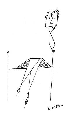 Minimalist Abstract Character Drawing