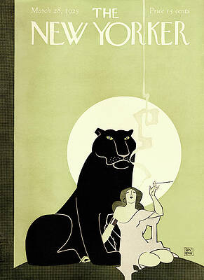 New Yorker Cover with Panther Wall Art