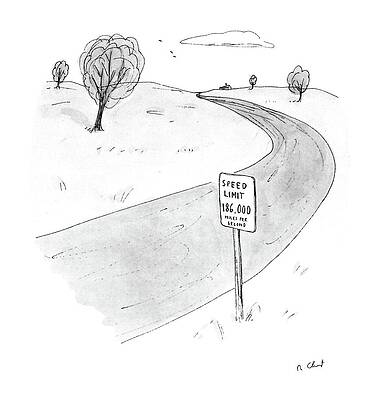 Limit Drawing - New Yorker March 28th, 1988 by Roz Chast