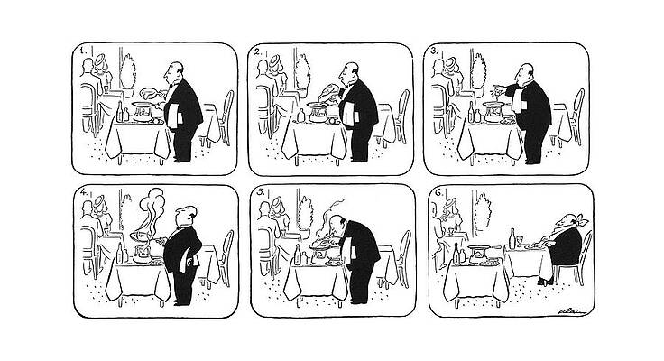 Pain Drawing - New Yorker March 30th, 1940 by Alain