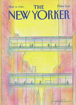 City Walkways in the Sky Print