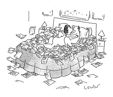 Nude Drawing - New Yorker May 10th, 1993 by Arnie Levin