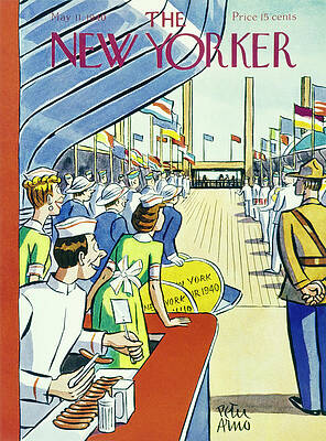 Wall Art featuring the painting New Yorker May 11 1940 by Peter Arno