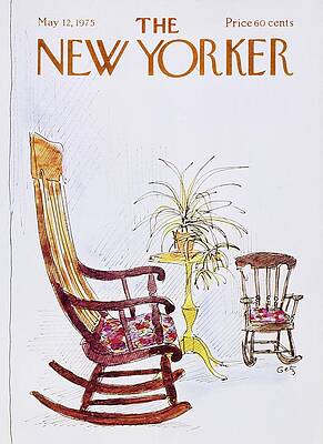 Furniture Painting - New Yorker May 12th 1975 by Arthur Getz