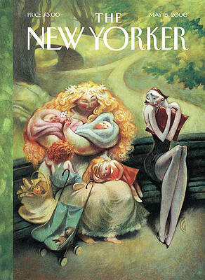 Motherhood in Contrast Wall Art