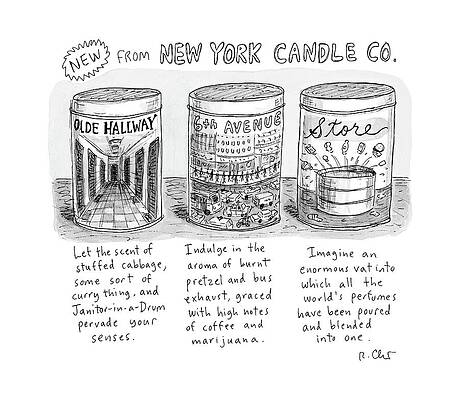 New York Candle Collection Wall Art