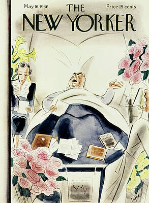 Business Painting - New Yorker May 16 1936 by Leonard Dove
