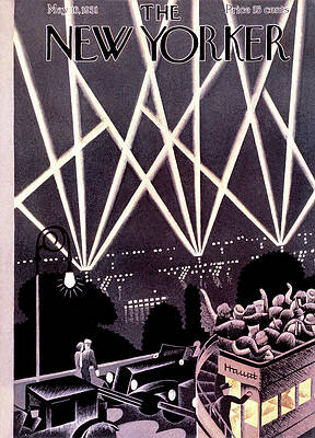 City Lights and Night Traffic Wall Art