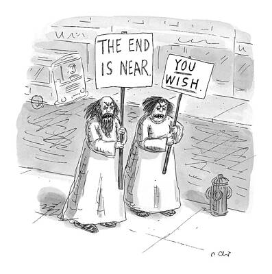 Apocalyptic Street Protesters Wall Art