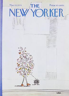 Holding Painting - New Yorker May 20th 1974 by Robert Weber