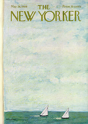 Sailboats Under a Vast Sky Wall Art