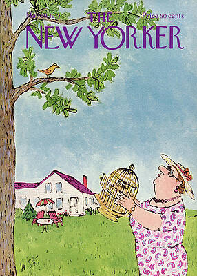 Fly Painting - New Yorker May 29th, 1971 by William Steig