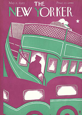 Ride Painting - New Yorker May 2nd, 1925 by Margaret Schloeman