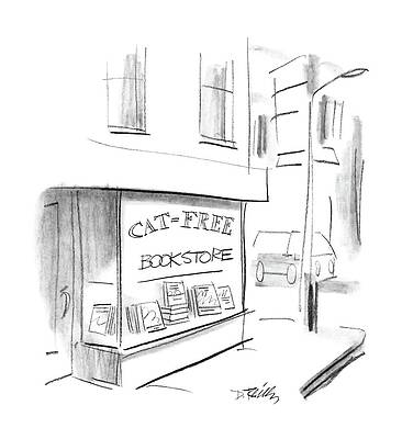 Name Wall Art featuring the drawing New Yorker May 2nd, 1988 by Donald Reilly