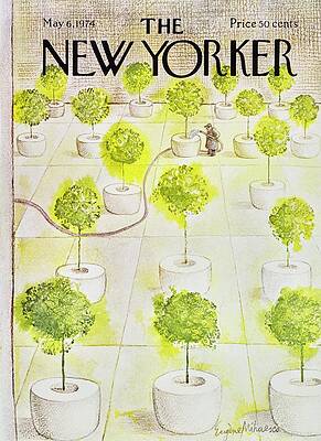 New Yorker Cover May 1974 Painting