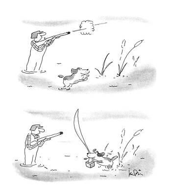 Duck Hunting Cartoon Wall Art