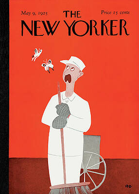 Butterfly Painting - New Yorker May 9th, 1925 by Rea Irvin