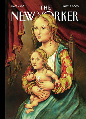 Wall Art featuring the painting Like Mother Like Daughter by Anita Kunz