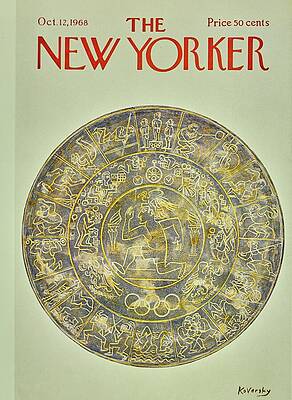 New Yorker Cover October 12th 1968 Wall Art