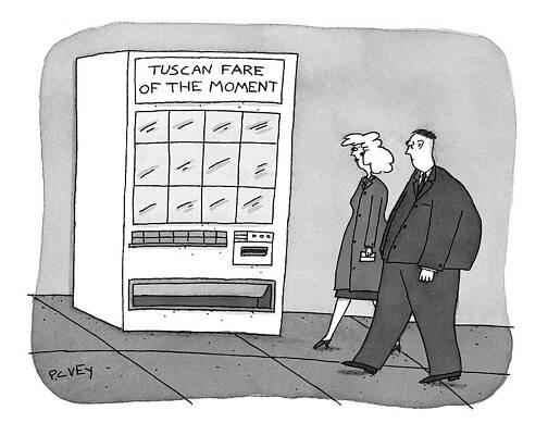 International Wall Art featuring the drawing New Yorker November 17th, 1997 by Peter C. Vey