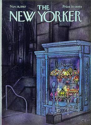 Vintage New Yorker Cover Painting