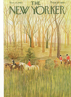 Autumn Horse Riders in Forest Wall Art