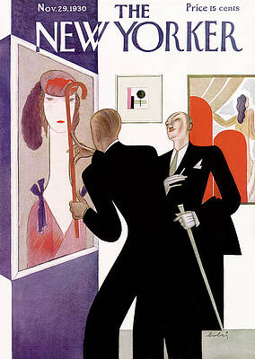 Portrait Painting - New Yorker November 29th, 1930 by Victor Bobritsky