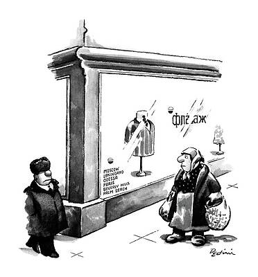 Russia Drawing - New Yorker November 2nd, 1987 by Eldon Dedini