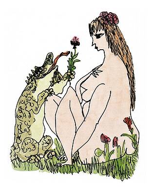 Nude Drawing - New Yorker November 3rd, 1997 by William Steig