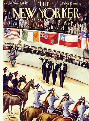 1937 International Ceremony in Arena Wall Art