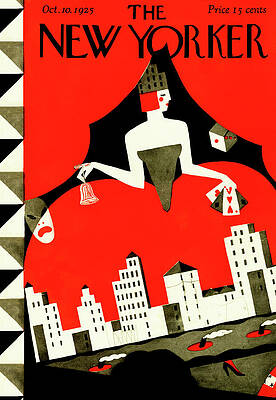 Vintage New Yorker Cover Illustration Wall Art