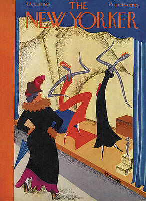 Shop Painting - New Yorker October 10th, 1931 by Theodore G Haupt