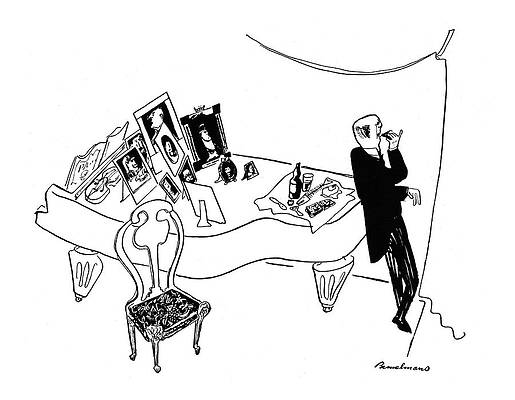 Elegant Gentleman in a Stylish Room Wall Art