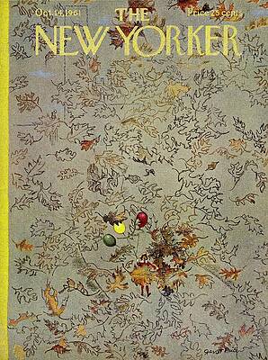Holding Painting - New Yorker October 14th 1961 by Garrett Price