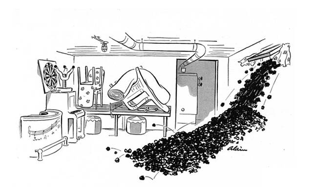 Natural Drawing - New Yorker October 17th, 1942 by  Alain