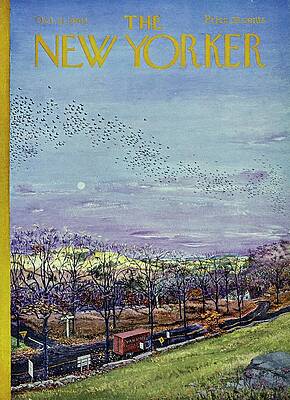New Yorker Magazine Cover October 1967 Painting