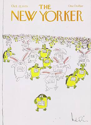 Rabbits and Turtles Race Painting