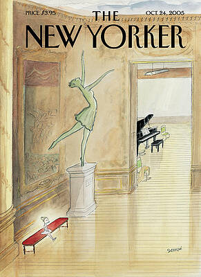 Ballet and Piano Room Scene Wall Art