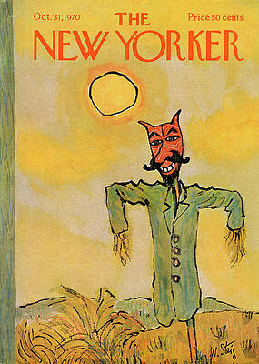 Scarecrow with a Devilish Grin Wall Art