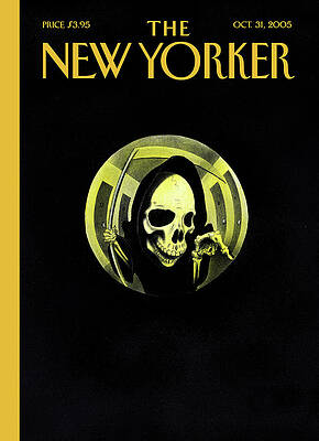 The Grim Reaper's Gaze Wall Art