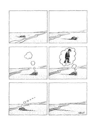 6 Wall Art featuring the drawing New Yorker October 3rd, 1988 by Anthony Taber