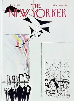 New Yorker Cover October 7 1972 Wall Art