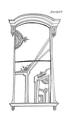 Elegant Architectural Window Design Drawing