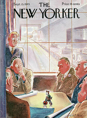 Businessmen Meeting with Toy Painting