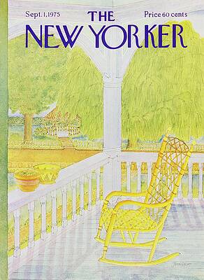 Furniture Painting - New Yorker September 1st 1975 by Jenni Oliver