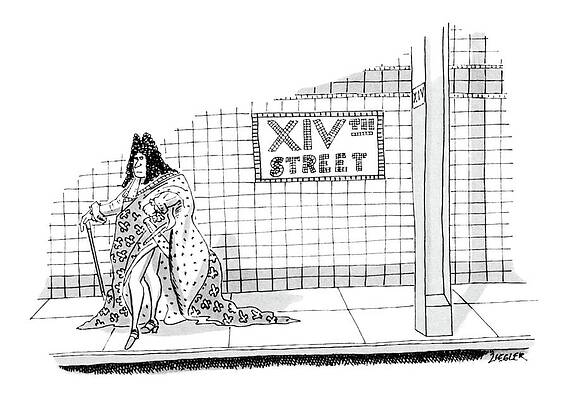 King on XIV Street Drawing