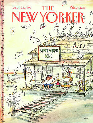 September Song on The New Yorker Wall Art