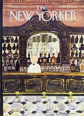 Vintage Bar Scene Wall Art