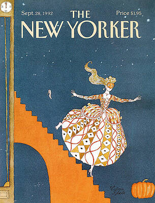 Masked Ball on the Staircase Painting